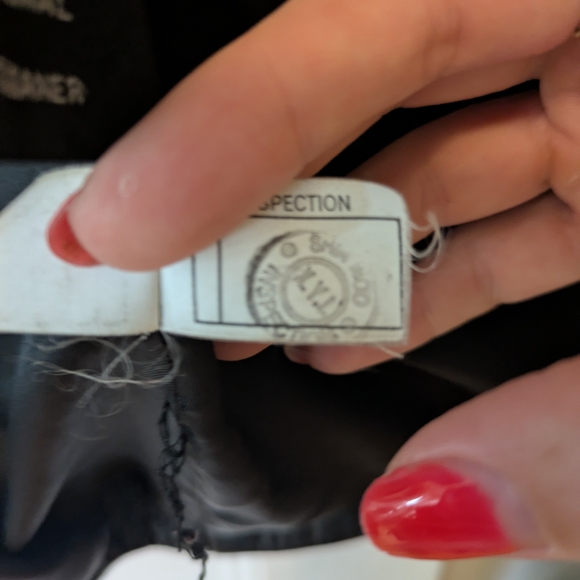 Jones New York Black Genuine Leather Jacket for Women - Picture 7 of 15